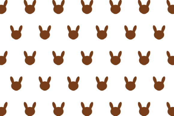 Bunny Patterns Glyph - 10 Graphics for Modern Branding