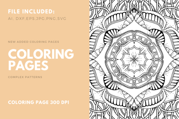 Geometric Coloring Book for KDP: A Graphics Review for Branding