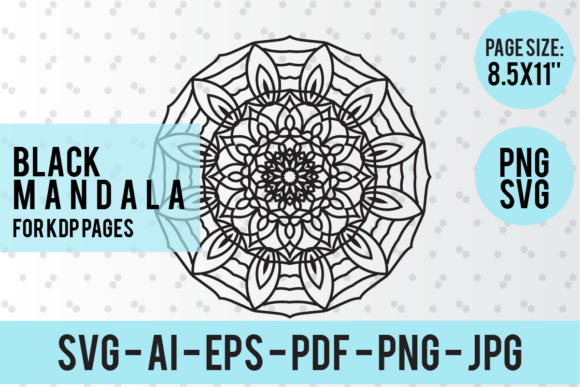 Mandala Patterns for KDP - 001: A Designer's Review of These Graphics and Patterns