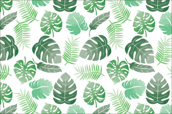 Nice Leaf Pattern Graphics for Commercial Patterns