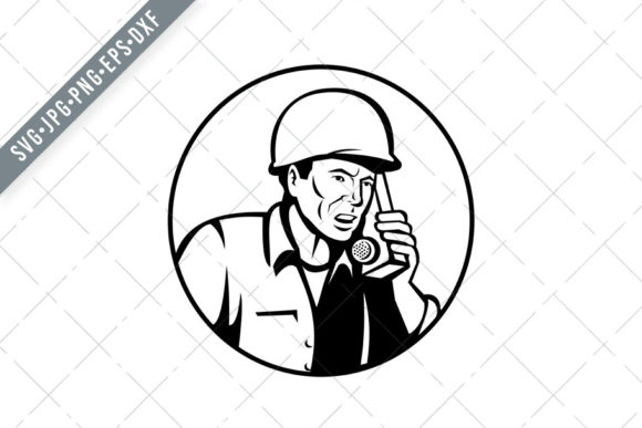 World War Two Soldier Talking Radio: A Review for Graphics and Illustrations